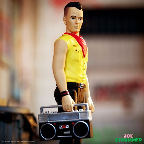 Joe Strummer (W2) 3 3/4-Inch ReAction Figure