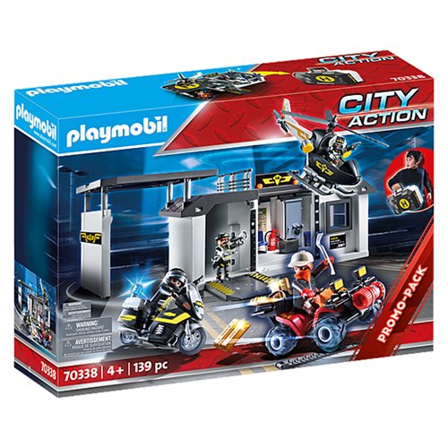 Playmobil 70338 Mega Sets Take Along Tactical Unit Headquarters Playset