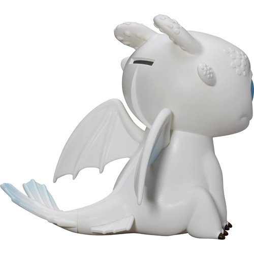How to Train Your Dragon Light Fury VPBP-022 Palm Size Vinyl Functional Piggy Bank