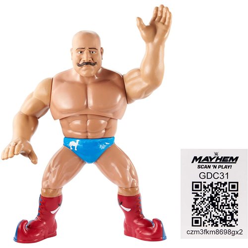 WWE Iron Sheik Retro App Action Figure, Not Mint