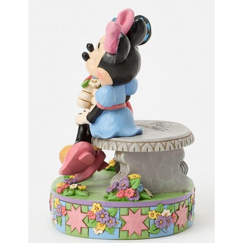 Disney Traditions Mickey & Minnie Spring Statue