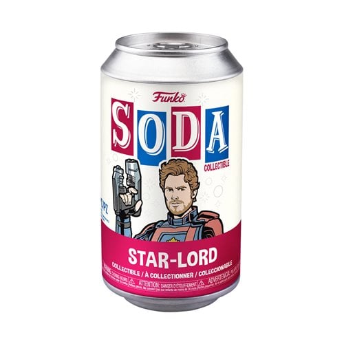 Guardians of the Galaxy Volume 3 Star-Lord Soda Vinyl Figure