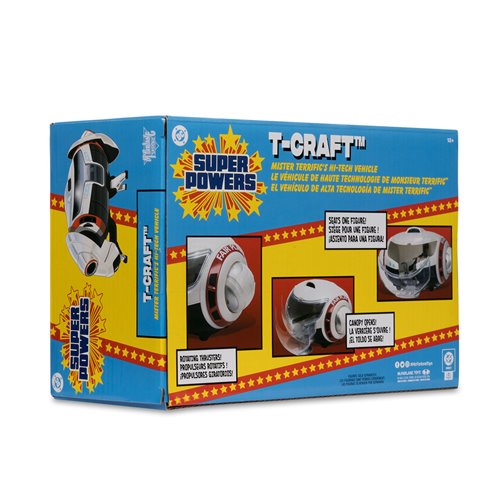 DC Super Powers Vehicles Wave 5 Superman Movie T-Craft Mr. Terrific's Hi-Tech Vehicle