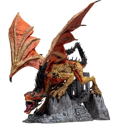 McFarlane's Dragons Series 8 Tora Berserker Clan Gold Label Statue