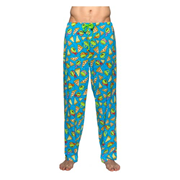 Teenage Mutant Ninja Turtles Faces Purple Pajama Pants