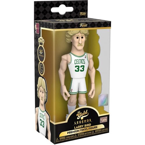 NBA Legends Celtics Larry Bird 5-Inch Vinyl Gold Figure