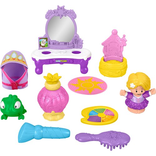 Disney Princess Fisher-Price Little People Get Ready with Rapunzel Figure Set