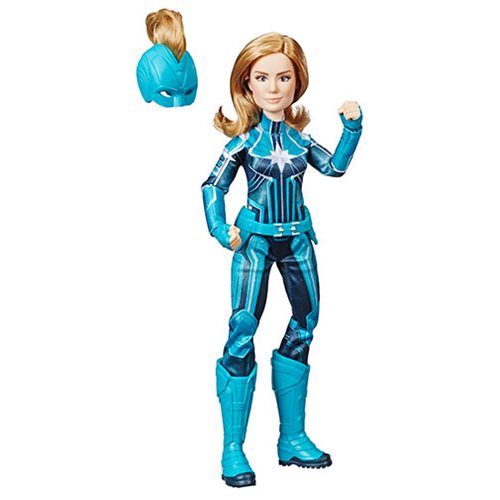 Captain Marvel Starforce Adventure Doll with Helmet