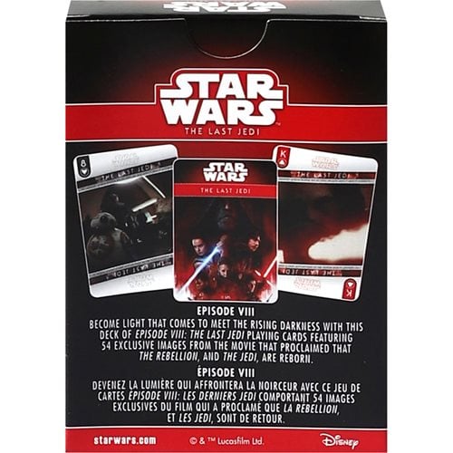 Star Wars: Episode VIII - The Last Jedi Playing Cards