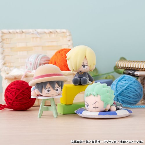 One Piece Nuippo Flocked Mini-Figure Case of 6