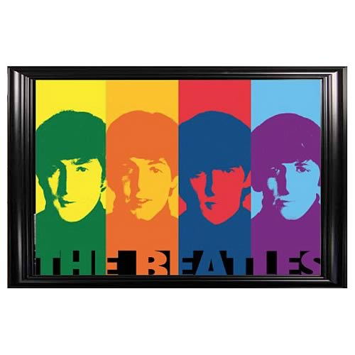 Artopweb 4 Beatles Panneaux Decoratifs Multicolore 27x27 Cm 