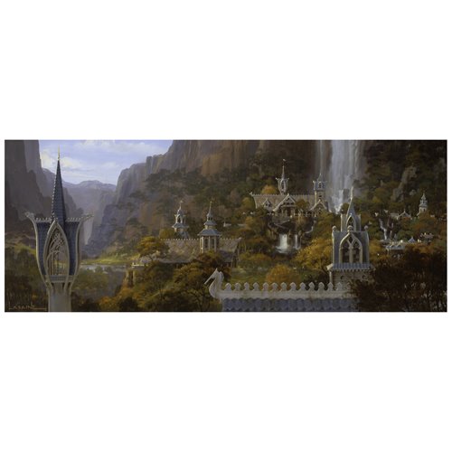 The Lord of the Rings Trilogy Rivendell Environment Statue