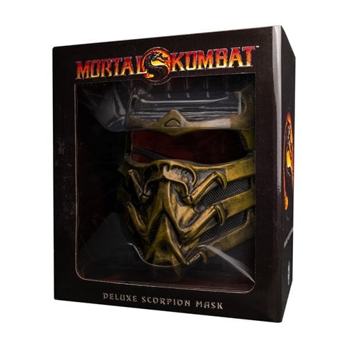 Mortal Kombat Scorpion Deluxe Mask