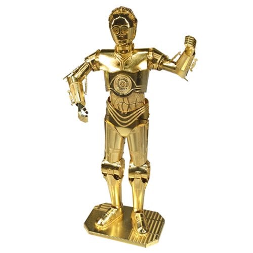 Star Wars Gold C-3PO Metal Earth Model Kit