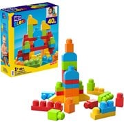 Mega Bloks Let's Build It! 40-Piece Set