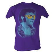 Elvis Presley Gold Sunglasses T-Shirt