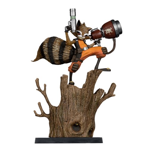 Marvel Wave 7 Rocket Racoon A Chasing Tale #1 1:6 Scale Posed Figure with Scene and Comic