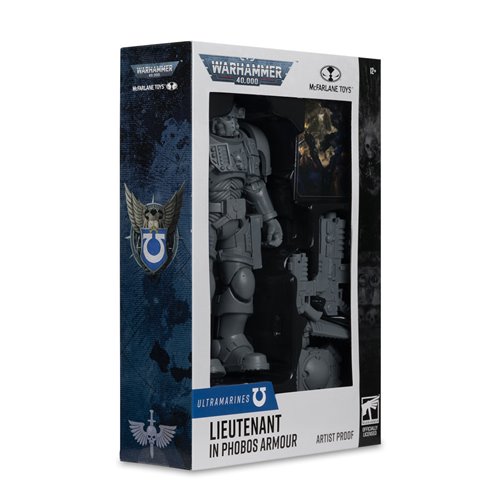 Warhammer 40,000 Wave 11 Ultramarines Lieutenant in Phobos Armour Artist Proof 7-Inch Scale Action F