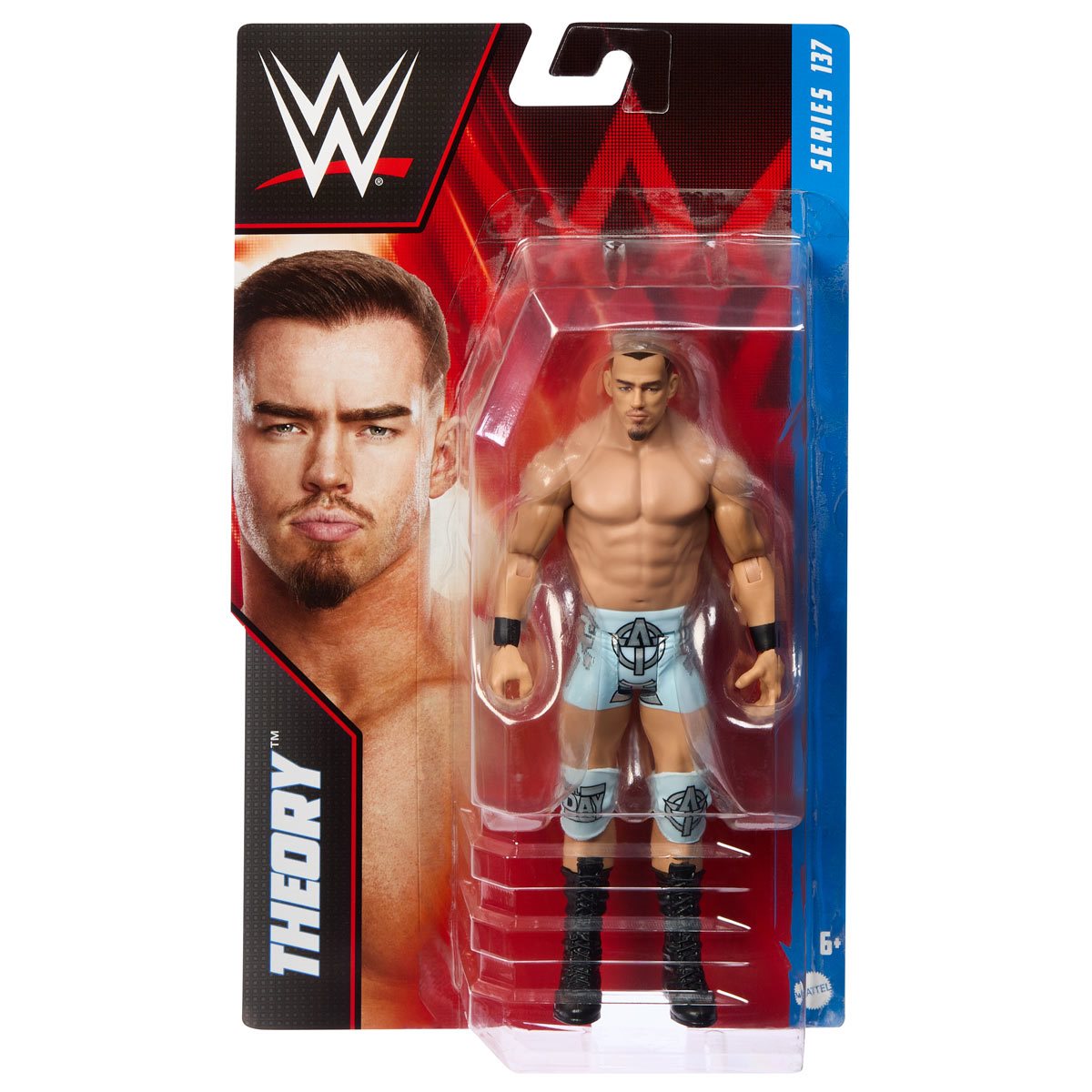 WWE Austin Theory Elite Collection Action Figure with Themed Accessories 