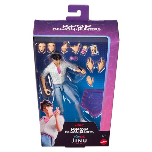 KPop Demon Hunters Saja Boys Jinu Soda Pop Action Figure