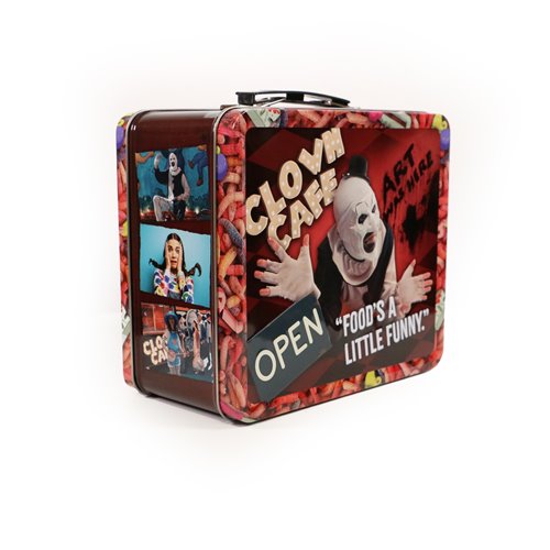 Terrifier 2 Tin Titans Lunch Box with Thermos - Previews Exclusive