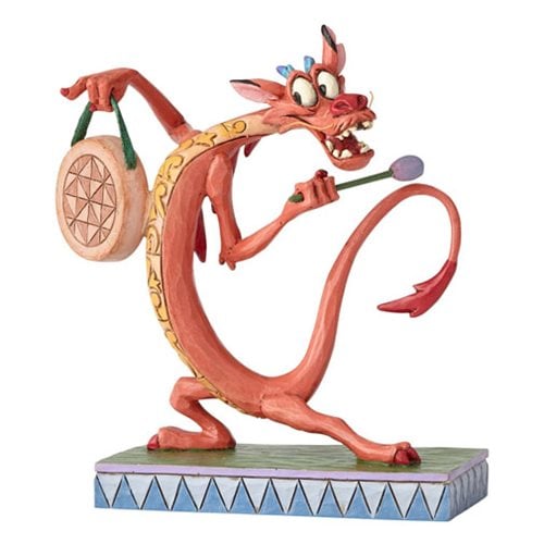 Disney Traditions Mulan Mushu Personality Pose Look Alive by Jim Shore Statue
