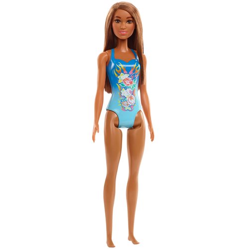 Barbie Beach Doll with Tie Dye and Daisies Swimsuit