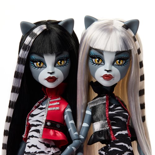 Monster High Boo-riginal Creeproduction Meowlody and Purrsephone Doll 2-Pack