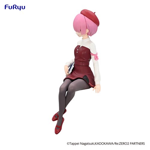 Re:Zero - Starting Life in Another World Ram Book Girl Ver. Noodle Stopper Statue