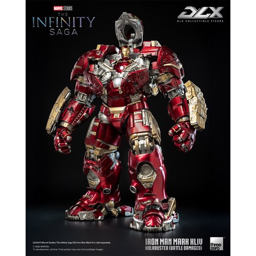 Marvel Studios: The Infinity Saga Iron Man Mark 44 Hulkbuster Battle Damaged DLX Action Figure