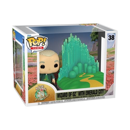 The Wizard of Oz Emerald City with Wizard Funko Pop! Town