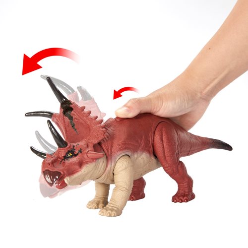 Jurassic World Wild Roar Diabloceratops Action Figure