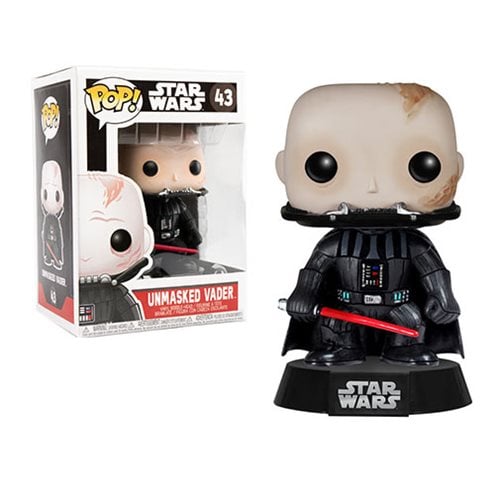 Star Wars Darth Vader Unmasked Pop! Vinyl Bobble Head