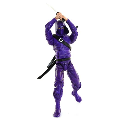 Articulated Icons Purple Basic Ninja 6-Inch Action Figure
