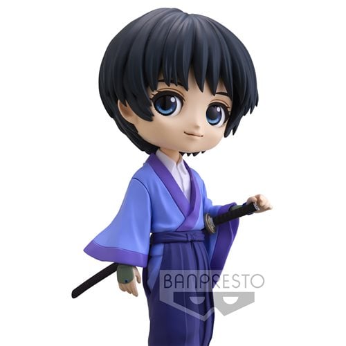 Rurouni Kenshin: Meiji Swordsman Romantic Story Sojiro Seta Ver.A Q Posket Statue