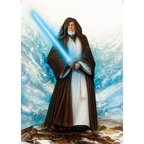 Star Wars The Jedi Master by Monte Moore MightyPrint Wall Art