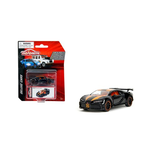 Majorette Deluxe Cars GTIN RFID 1:64 Scale Die-Cast Metal Vehicle Case of 6