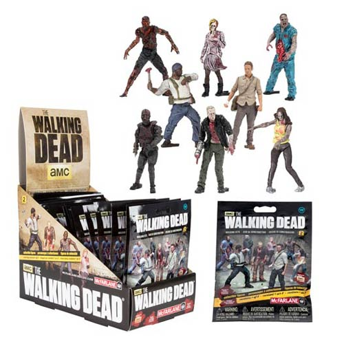 The Walking Dead Building Set Mini-Figure Wave 2 Case