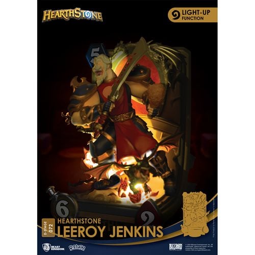 Hearthstone Leeroy Jenkins DS-072 D-Stage 6-Inch Statue