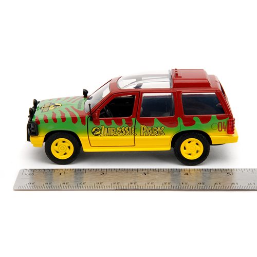 Hollywood Rides Jurassic Park 1993 Ford Explorer 1:32 Scale Die-Cast Metal Vehicle