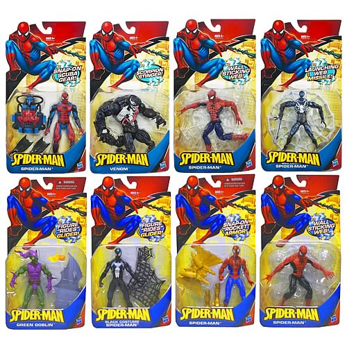 spider man classics figures
