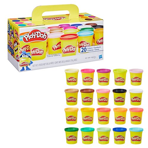 Play-Doh 20 Pack Super Color Bulk Set