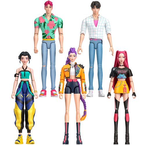 KPop Demon Hunters Wave 1 6 1/2-Inch Core Action Figure Case of 6