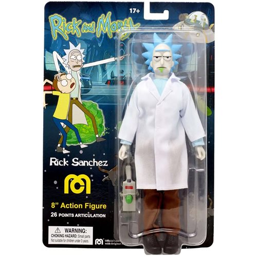 Rick and Morty Rick Sanchez 8-Inch Mego Action Figure