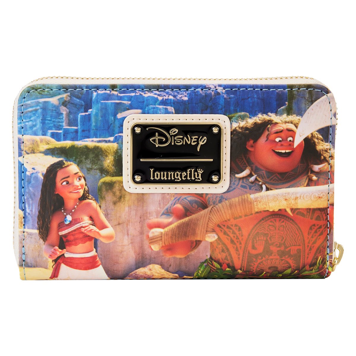 Moana Princess Scenes Series Zip-Around Wallet