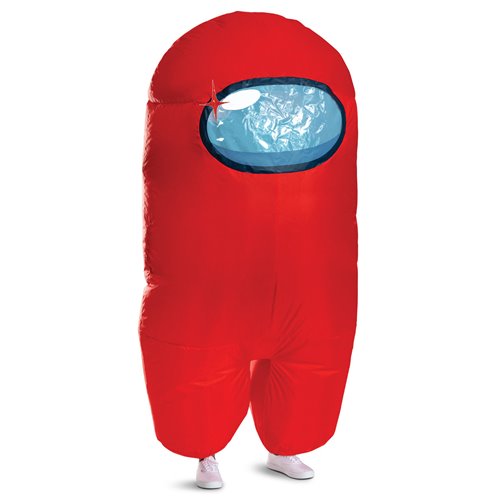 Among Us Red Impostor Inflatable Adult Costume