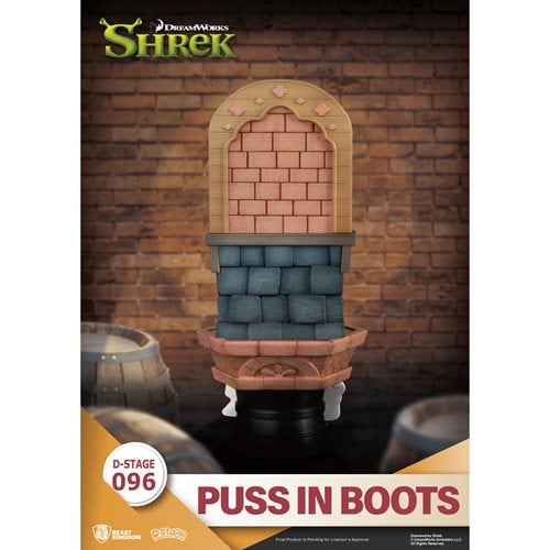 Shrek Puss in Boots DS-096 D-Stage 6-Inch Statue