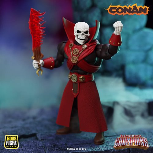 Thulsa Doom Undead Sorcerer Immortal Champions Action Figure