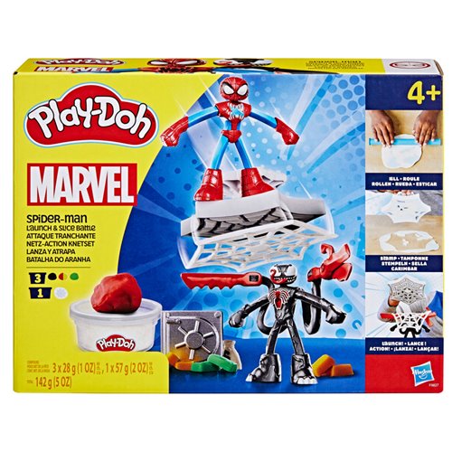 Spider-Man Play-Doh Launch & Slice Battle Playset