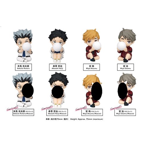Haikyu!! Fukurodani Gakuen Hide & Seek Perihapi Blind Box Display Tray of 8